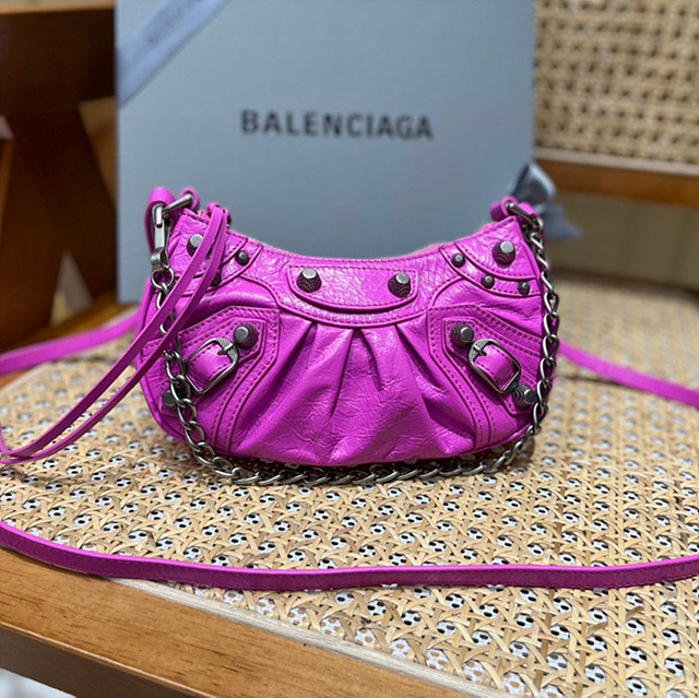 발*시아가 B695814 LE CAGOLE MINI 체인 BAG 르카골 미니백