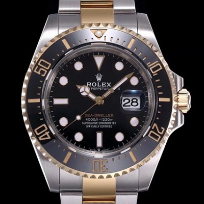 로렉스(ROLEX) 씨드웰러 옐골콤비 904L / 2824 무브먼트