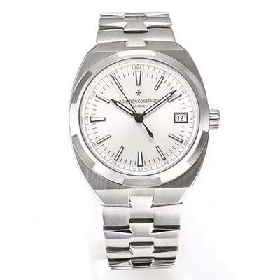 VACHERON CONSTANTIN 바쉐론콘스탄틴 OVERSEAS 41mm 실버다이얼 오토매틱 메탈 시계 4500V110A-B126