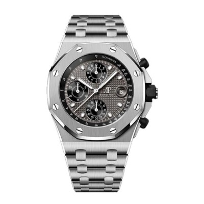 오데마피게 레플리카 시계 AUDEMARS PIGUET 오데마피게 로열오크 오프쇼어 42mm 그레이 다이얼 오토매틱 메탈 시계 26238TI.OO.2000TI.01